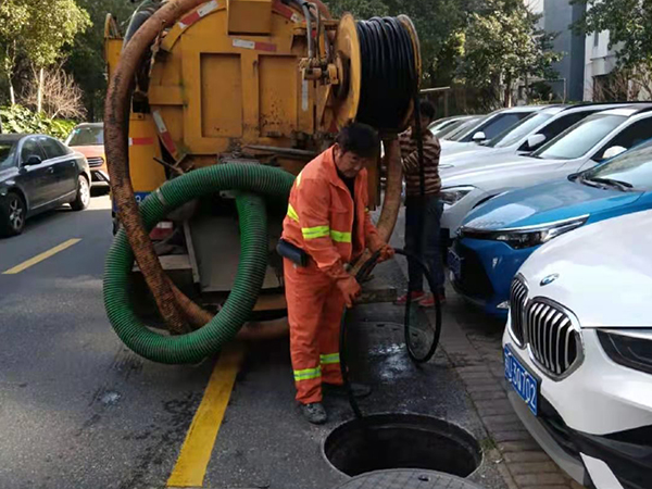 黄梅排污管道清淤